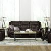 Living Room * | Prodigy Brown Leather Power Reclining Loveseat Opening Sales