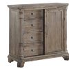 Bedroom * | Tilly Taupe Sliding Door Chest Latest