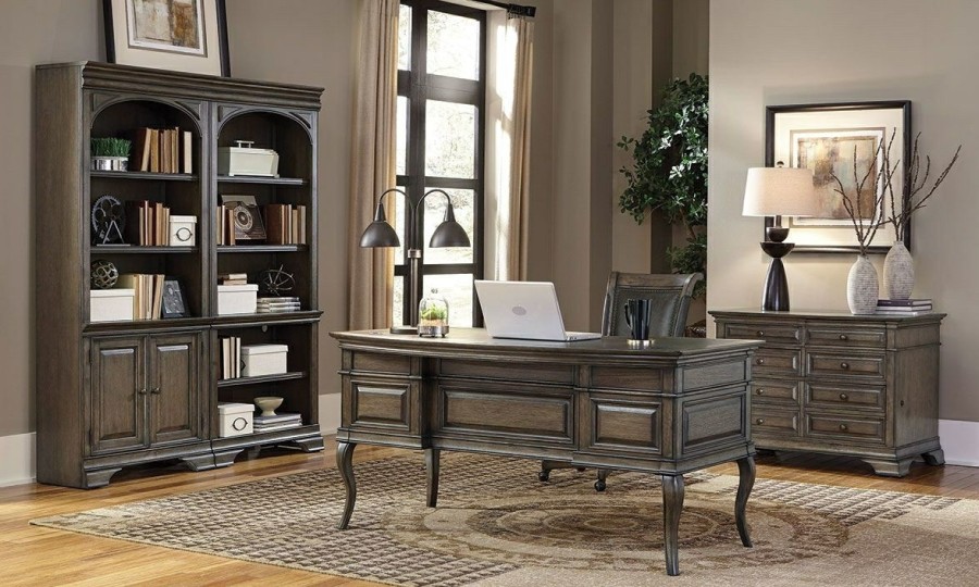 Office * | Arcadia Half Pedestal Desk Special