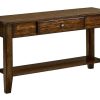 Living Room * | Kona Raisin Solid Mango Wood Sofa Table Sale Online