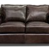 Living Room * | Rocky Mountain Leather Windsor Walnut Loveseat Opening Sales