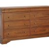 Bedroom * | Louis Philippe French Classic Mahogany Dresser Discount Sale