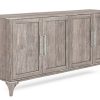 Dining * | Sojourn Natural Gray 4-Door Buffet Shop