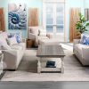 Living Room * | Rocky Mountain Leather Vail Bone Loveseat Special