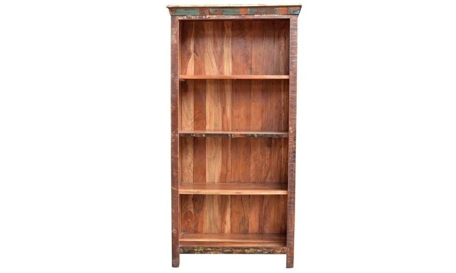 Office * | Bangladesh Handcrafted Solid Wood Bookcase Online Sales