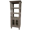 Office * | Sage Gray 2-Door Bookcase Discount Store