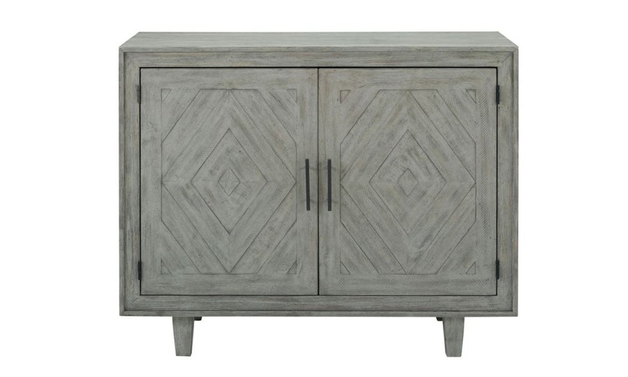 Dining * | Whitford Weathered Gray 2- Door Server Free Delivery