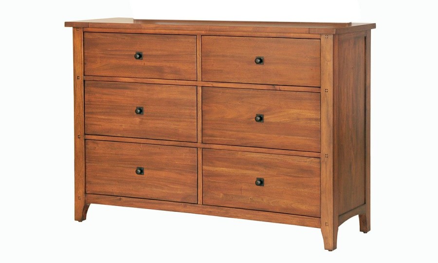 Bedroom * | Willows Bend 6-Drawer Dresser Official