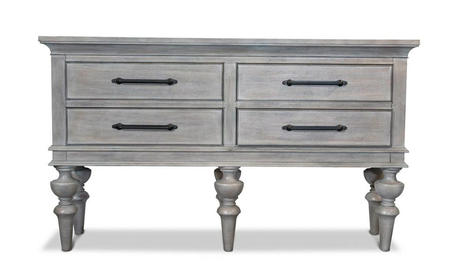 Dining * | East Hampton Gray Sideboard Top Selling