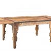 Dining * | Bali Handmade Solid Wood Extension Dining Table Exquisite Gifts