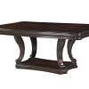 Dining * | Carnegie Manor I Rectangular Pedestal Base Dining Table Premium