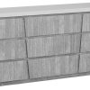 Bedroom * | Largo Gray 9-Drawer Dresser Wholesale