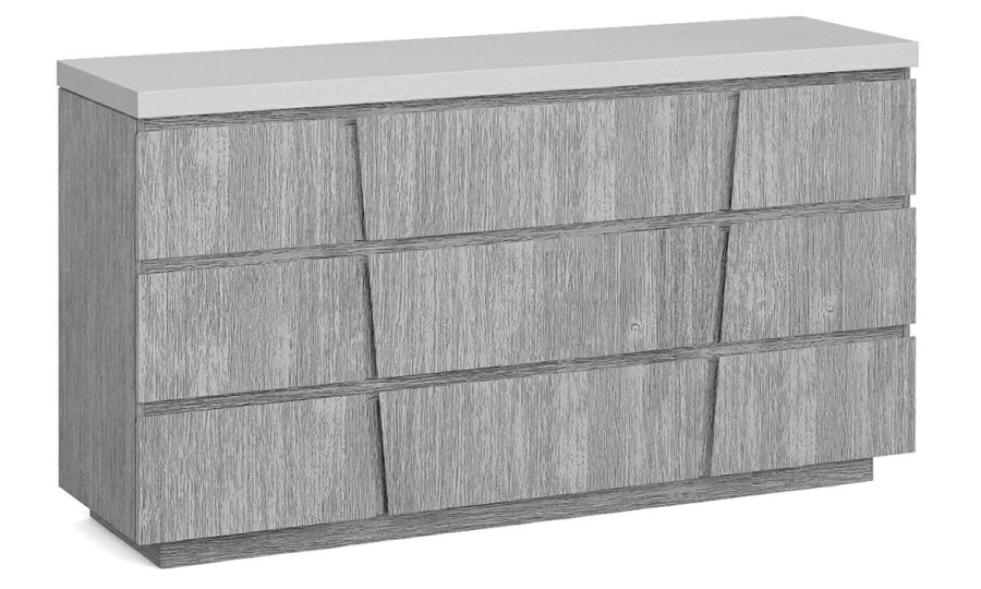 Bedroom * | Largo Gray 9-Drawer Dresser Wholesale