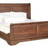 Bedroom * | Louis Philippe French Classic Mahogany Sleigh Beds Wholesale