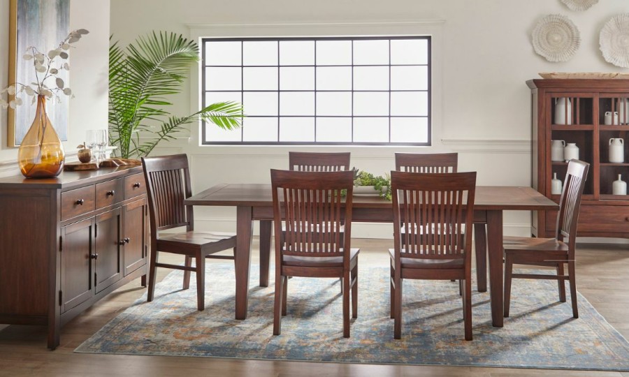 Dining * | Mahogany Expressions 5-Piece Dining Set Bargain Sale