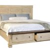 Bedroom * | Belmont Antique Linen Storage Beds Outlet Sale